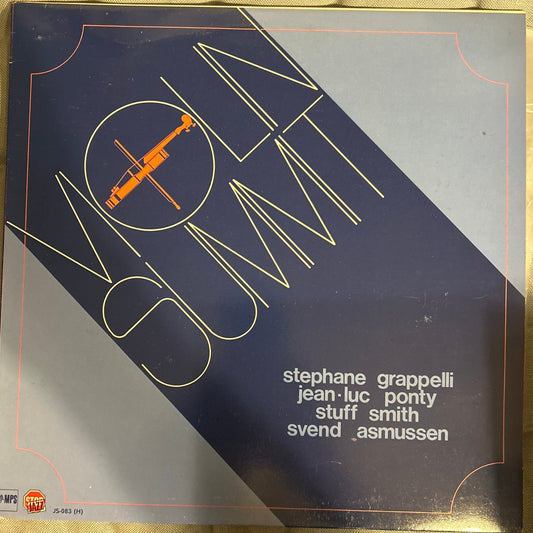 LP Stephane Grappelli / Jean - Luc Ponty, Stuff Smith / Svend Asmussen – Violin - Summit 2ª Mano - DISCOS NAKASHA
