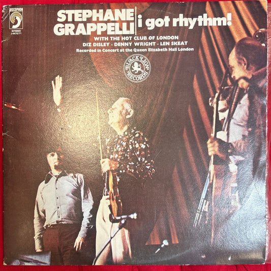 LP Stephane Grappelli With The Hot Club Of London ‎– I Got Rhythm! 2ª Mano - DISCOS NAKASHA