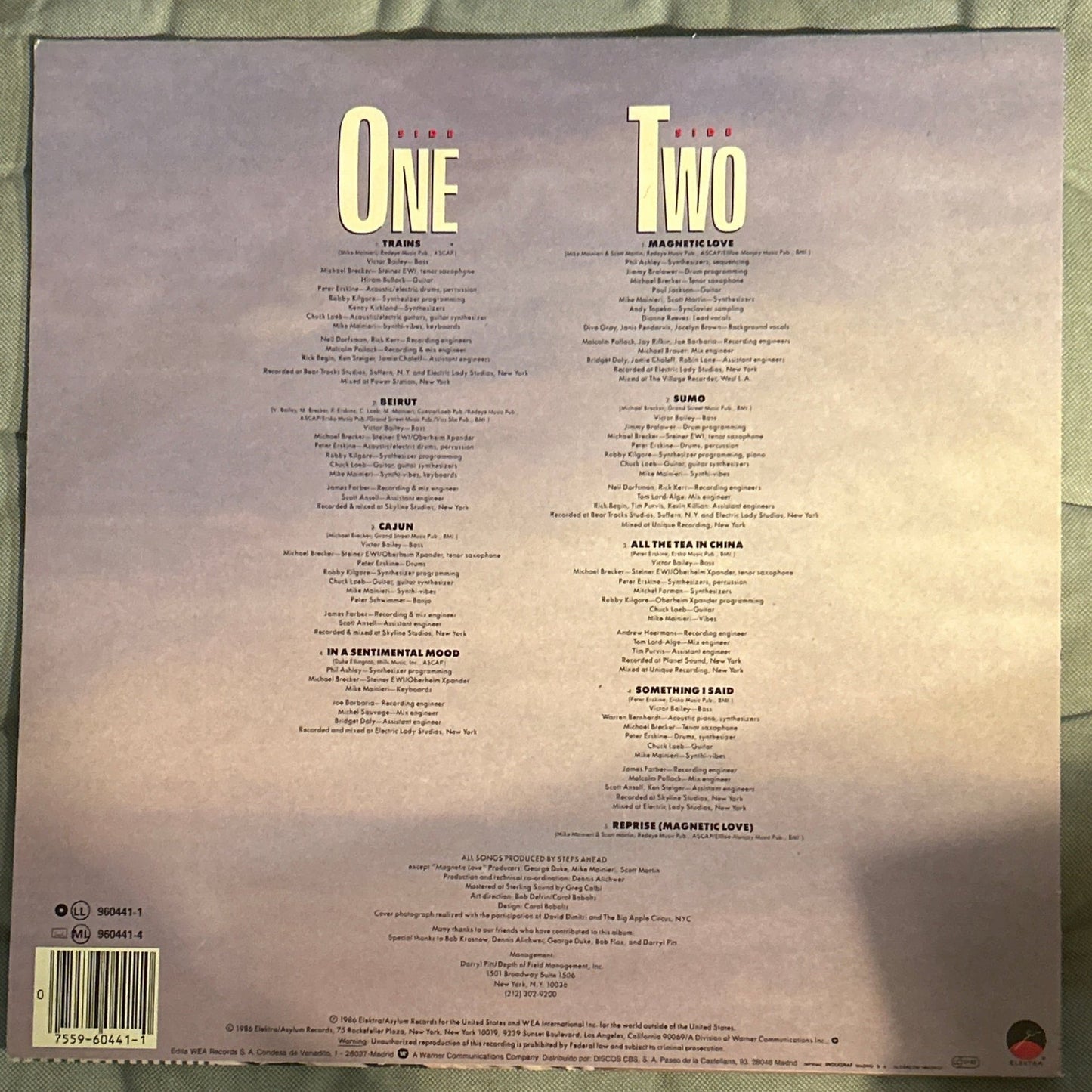 LP Steps Ahead ‎– Magnetic 2ª Mano - DISCOS NAKASHA