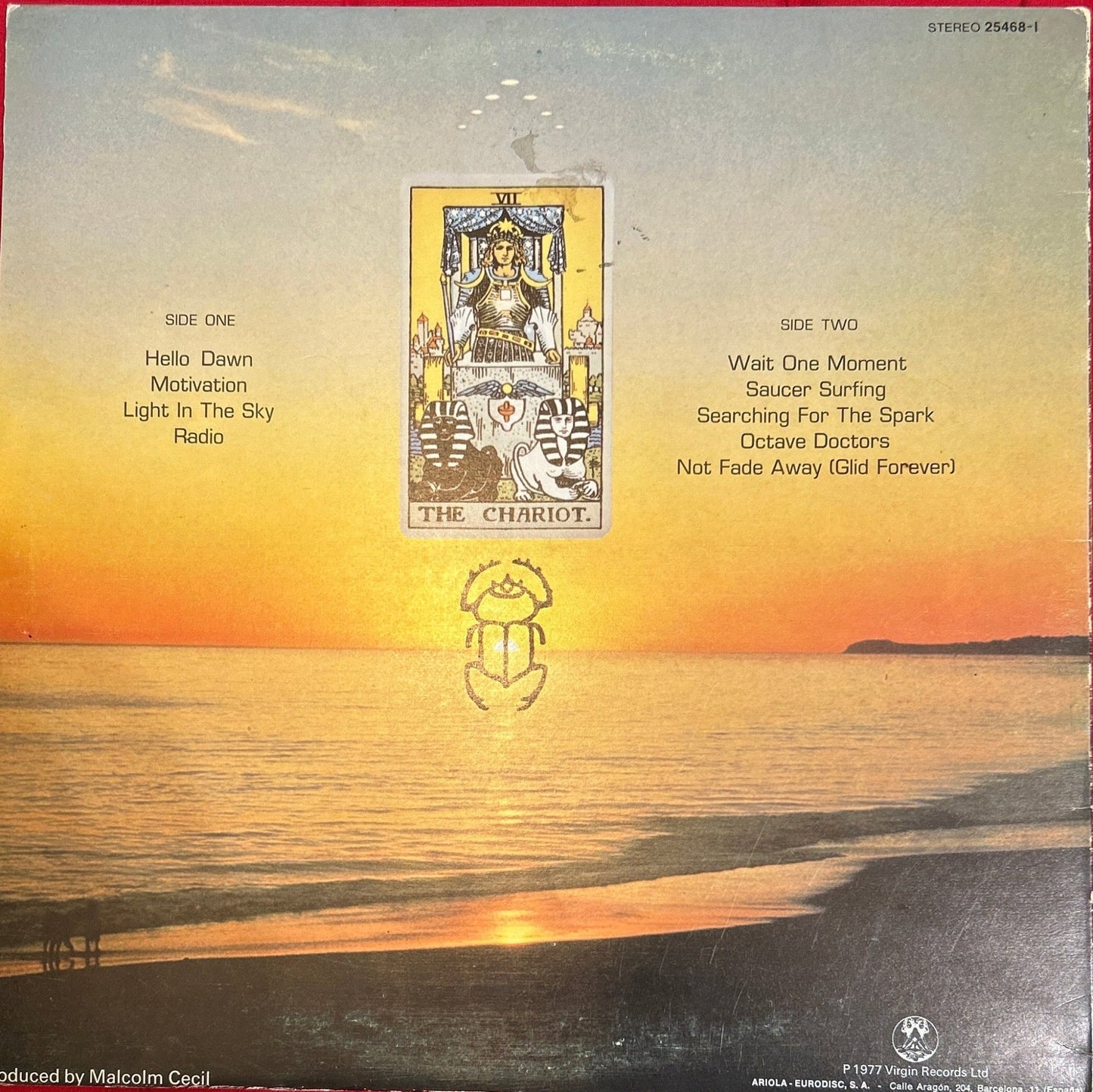 LP Steve Hillage ‎– Motivation Radio 2ª Mano - DISCOS NAKASHA
