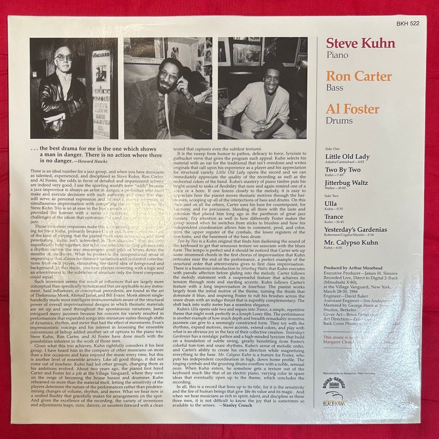 LP Steve Kuhn Trio ‎– Life's Magic 2ª Mano - DISCOS NAKASHA