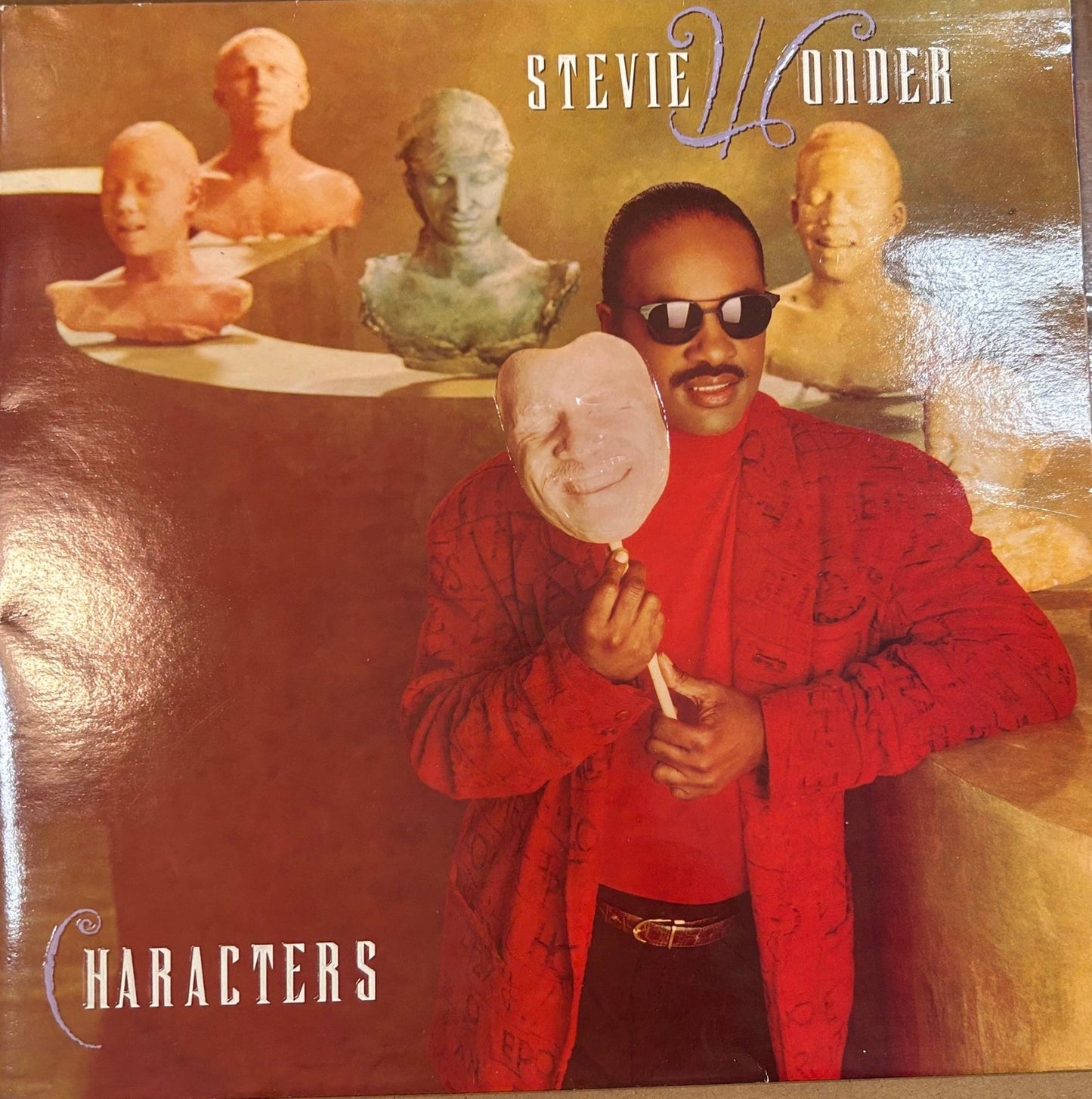 LP Stevie Wonder ‎– Characters 2ª Mano - DISCOS NAKASHA