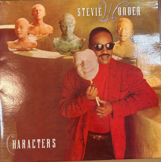 LP Stevie Wonder ‎– Characters 2ª Mano - DISCOS NAKASHA