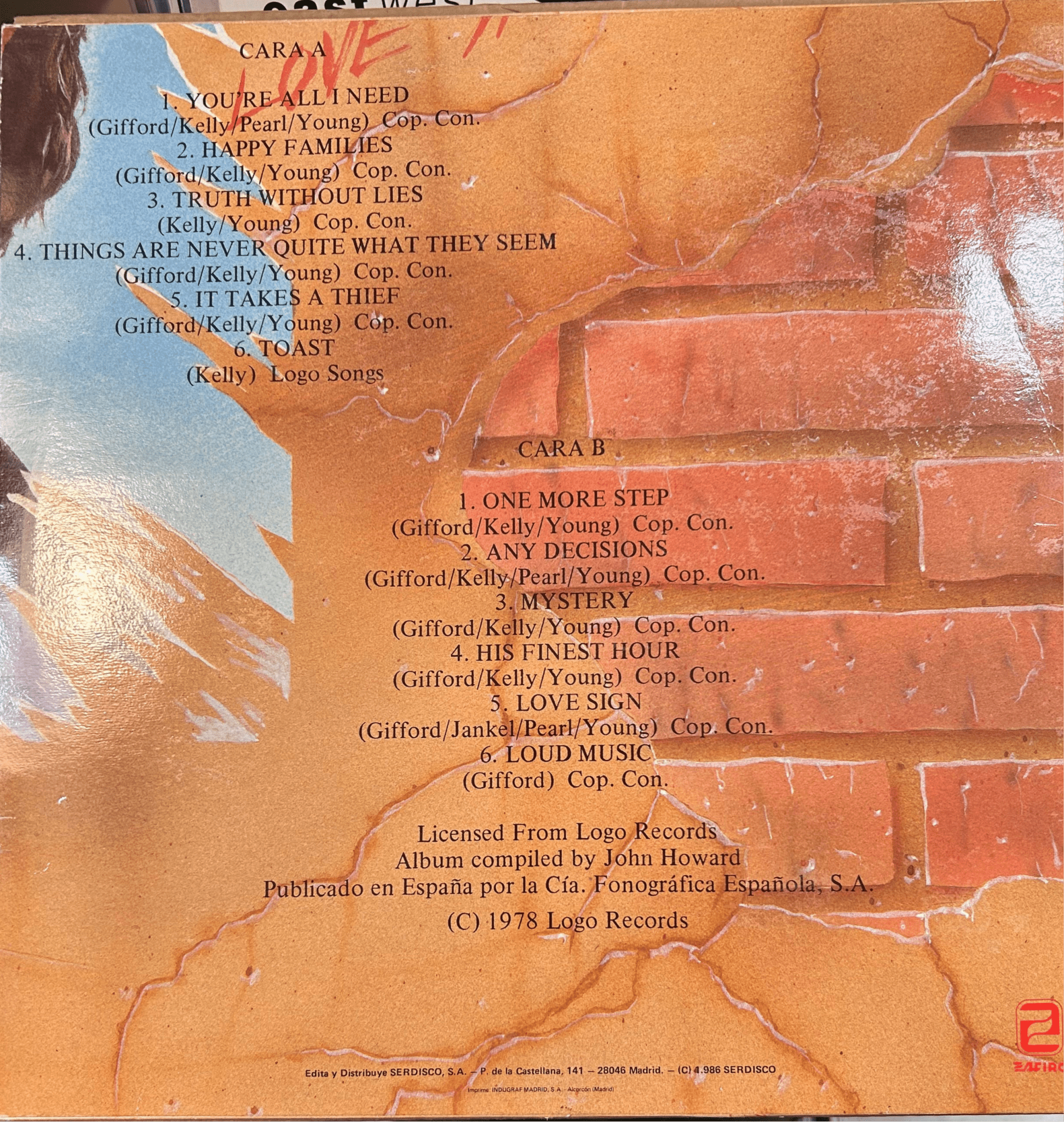 LP Streetband Featuring Paul Young – Streetband Featuring Paul Young 2ª Mano - DISCOS NAKASHA