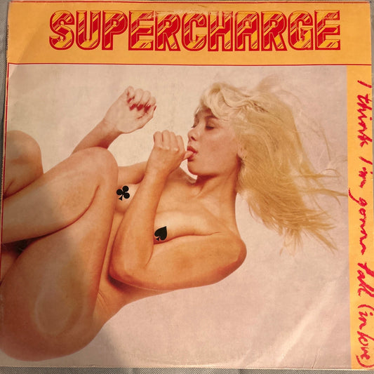 LP Supercharge ‎– I Think I'm Gonna Fall (In Love) 2ª Mano - DISCOS NAKASHA