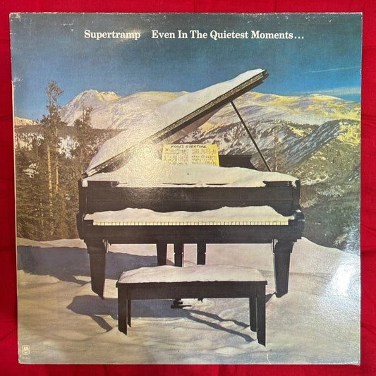 LP Supertramp ‎– Even In The Quietest Moments... 2ª mano - DISCOS NAKASHA