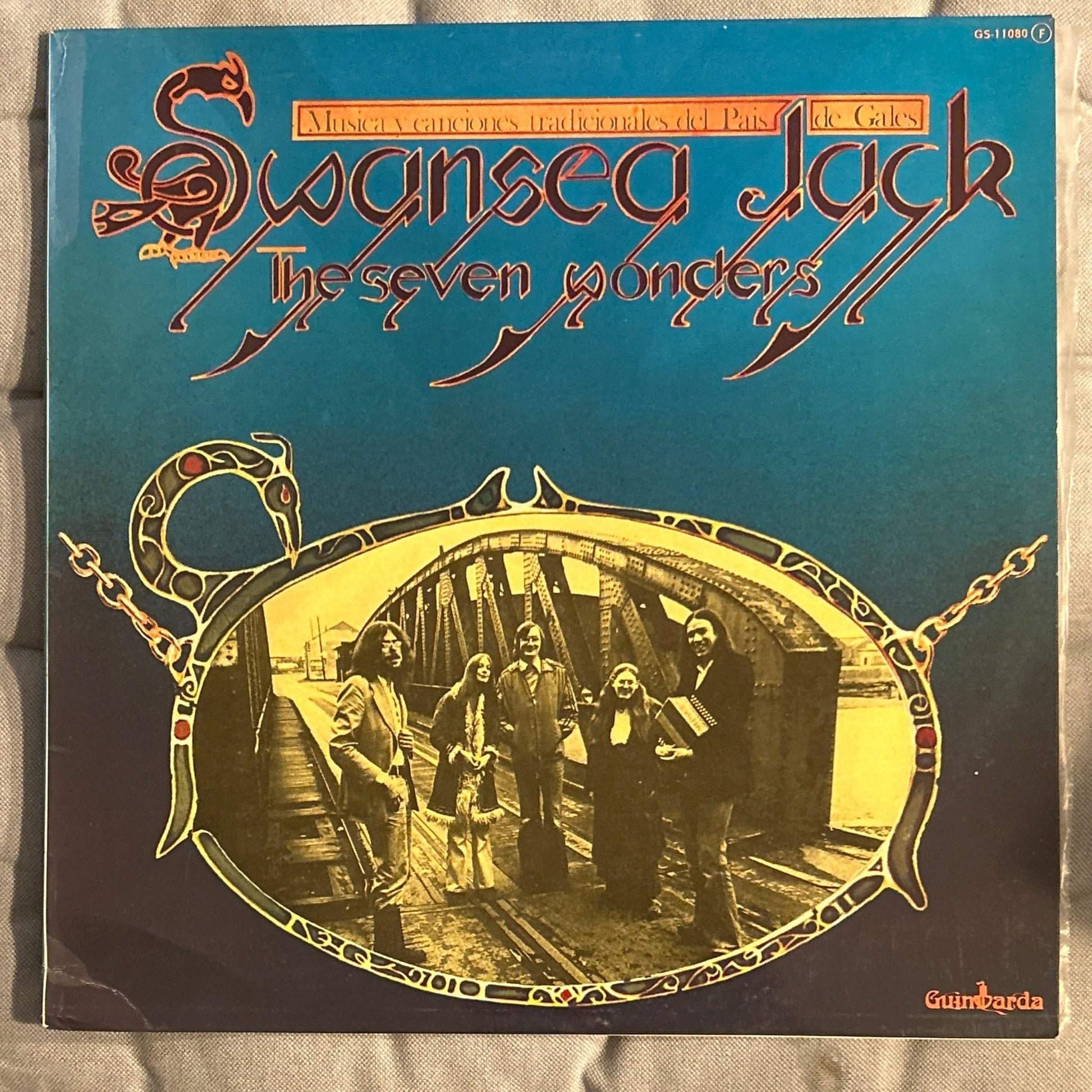 LP Swansea Jack ‎– The Seven Wonders 2ª Mano - DISCOS NAKASHA