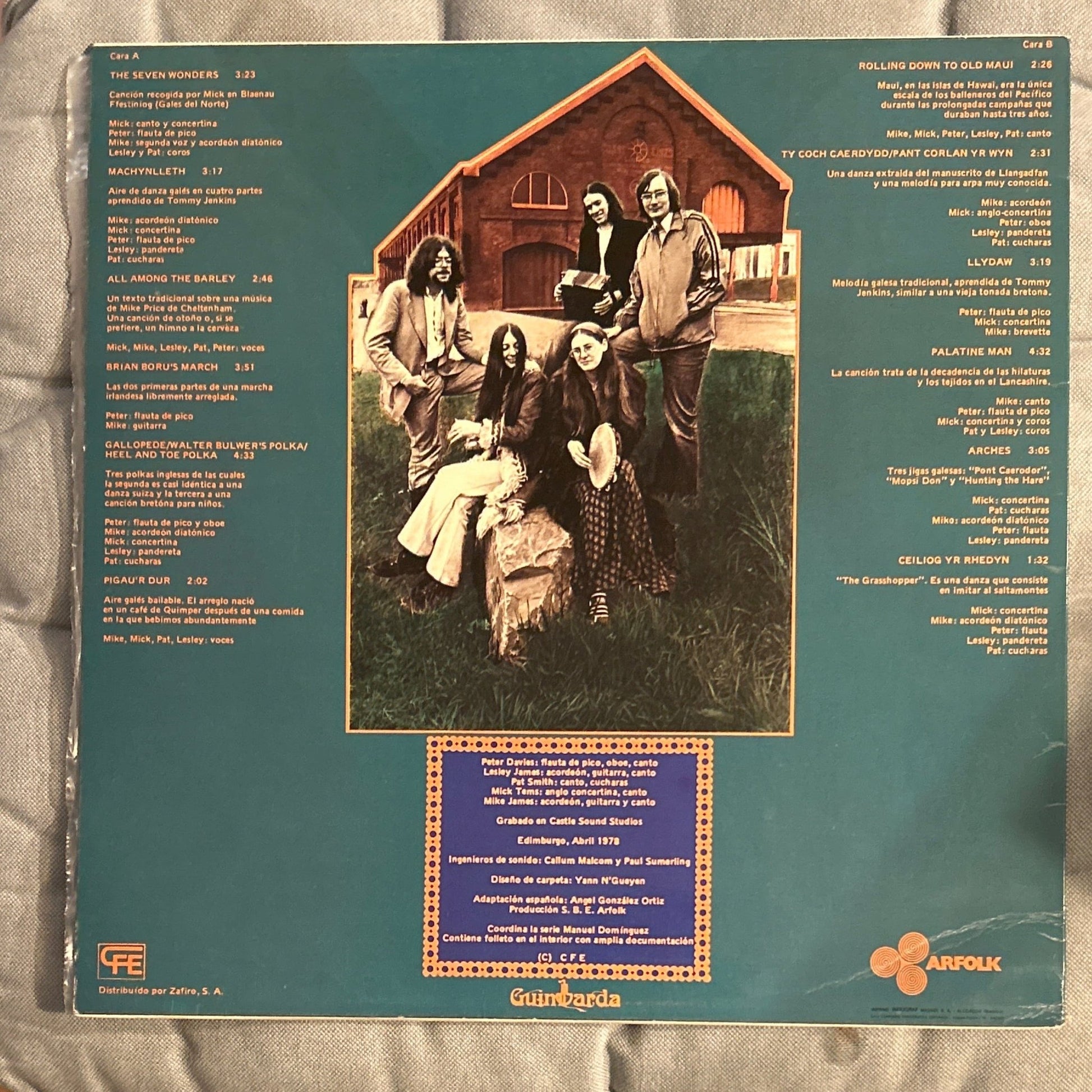LP Swansea Jack ‎– The Seven Wonders 2ª Mano - DISCOS NAKASHA