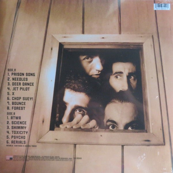 LP System of a down - Toxicity Nuevo precintado - DISCOS NAKASHA
