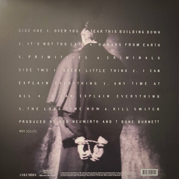 LP T Bone Burnett ‎– The Criminal Under My Own Hat Nuevo precintado - DISCOS NAKASHA