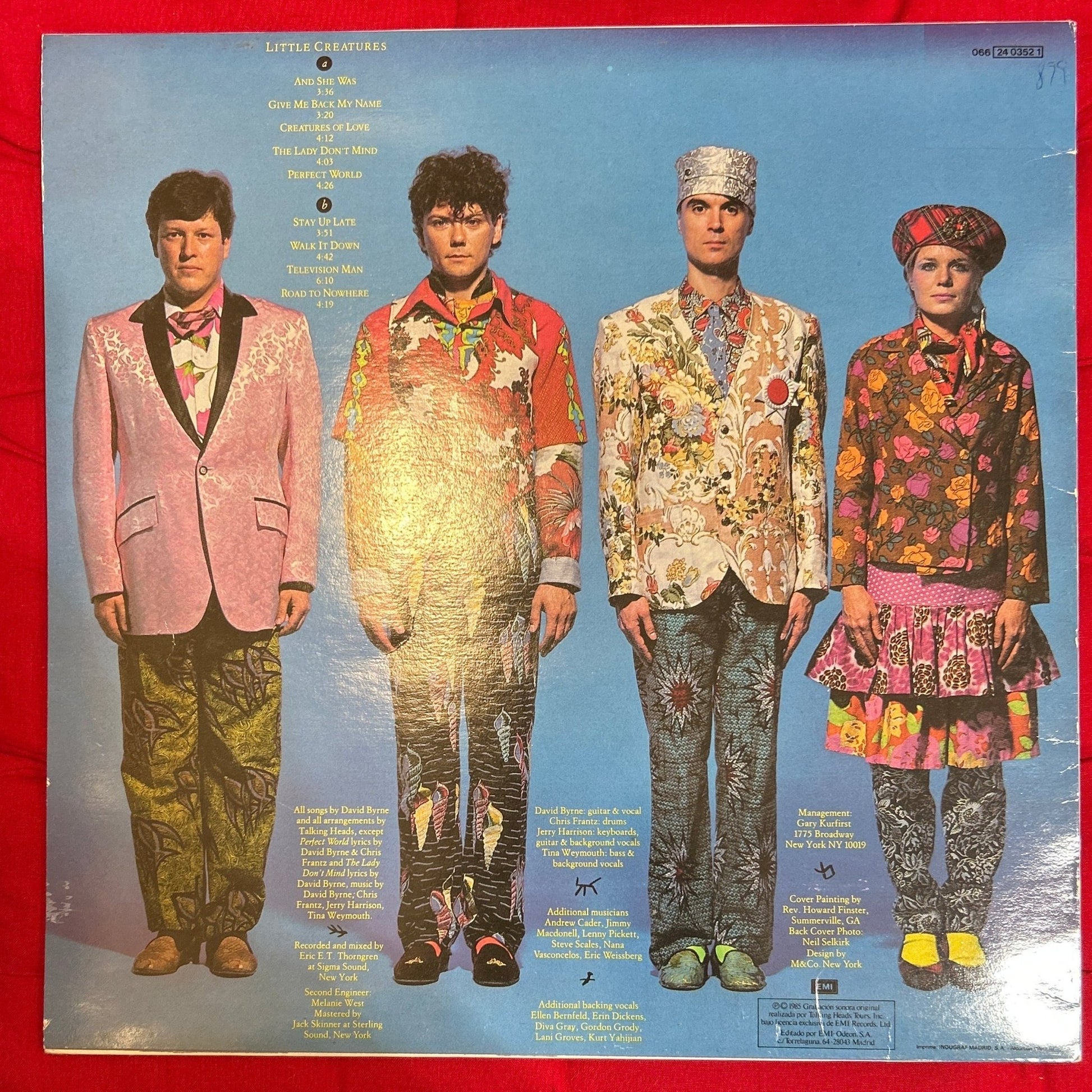 LP Talking Heads ‎– Little Creatures 2ª Mano - DISCOS NAKASHA