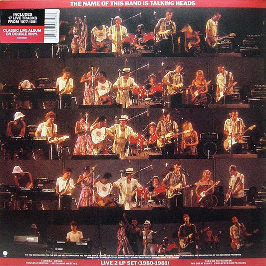 LP Talking Heads ‎– The Name Of This Band Is Talking Heads Nuevo precintado - DISCOS NAKASHA