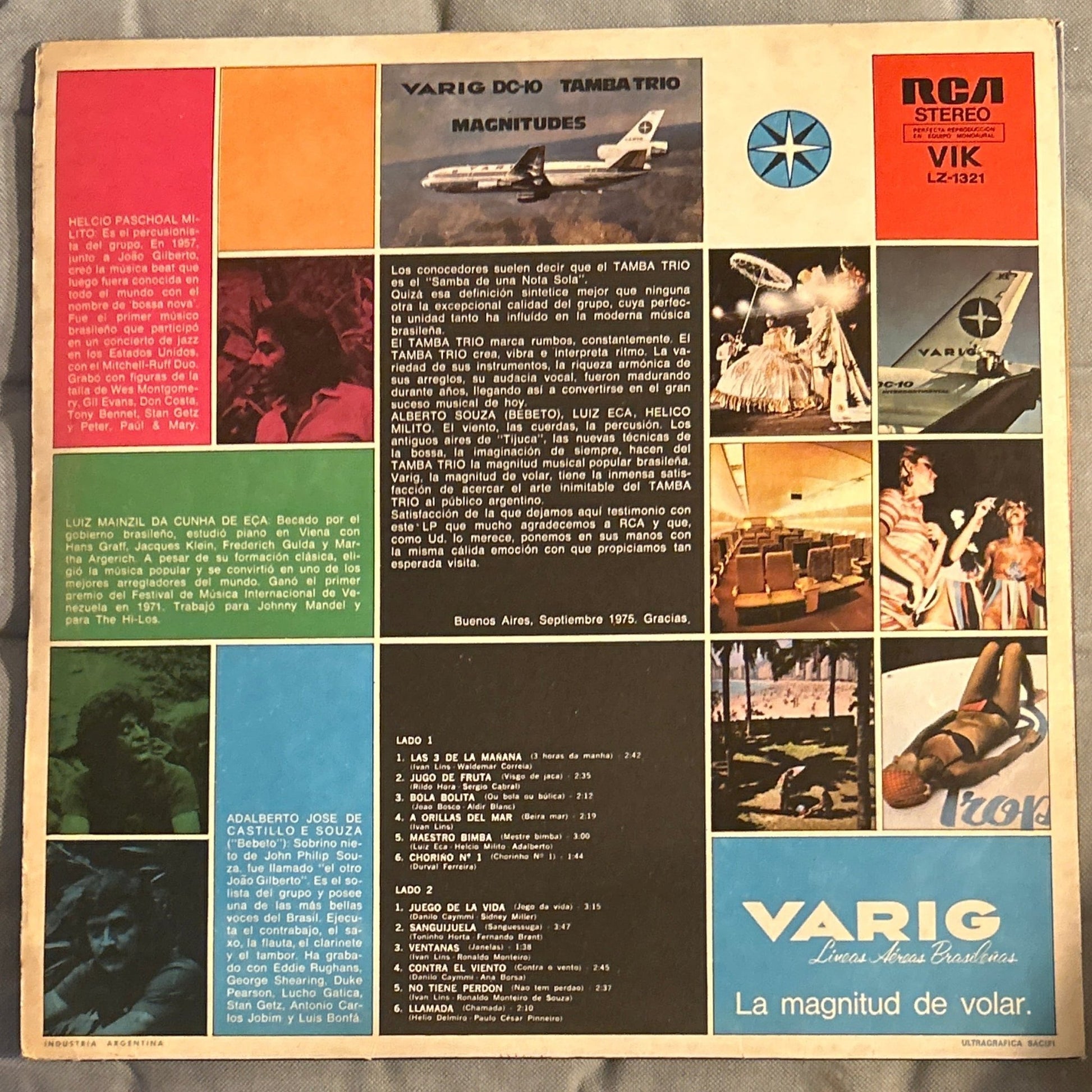LP Tamba Trio ‎– Magnitudes 2ª Mano - DISCOS NAKASHA