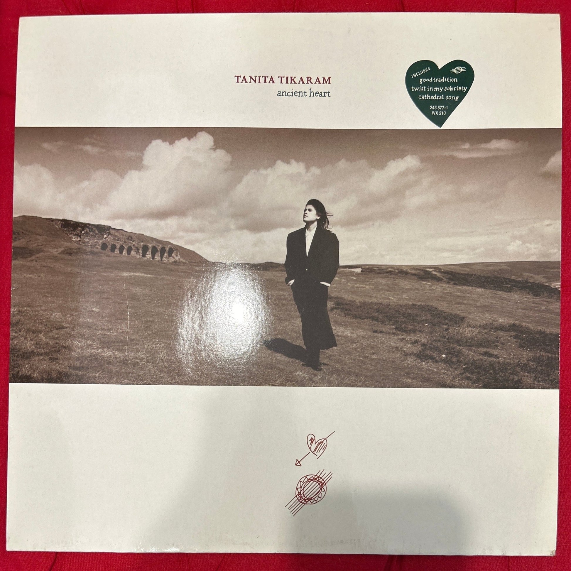 LP Tanita Tikaram ‎– Ancient Heart 2ª Mano - DISCOS NAKASHA