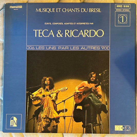 LP Teca & Ricardo ‎– Musique Et Chants Du Brésil 1 2ª Mano - DISCOS NAKASHA