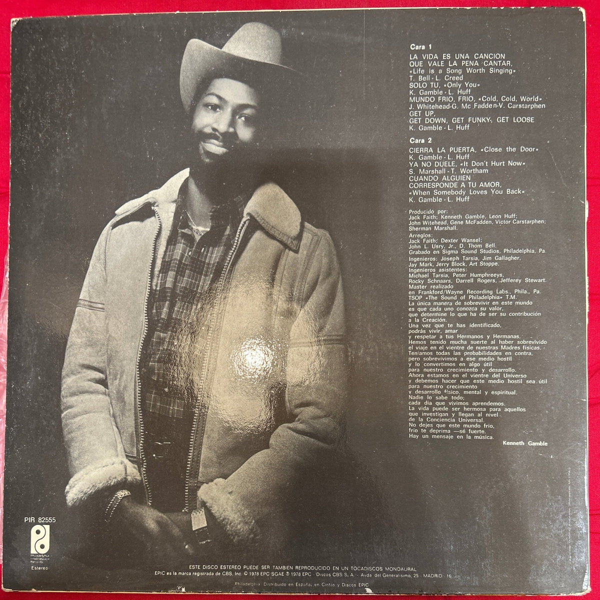 LP Teddy Pendergrass – Life Is A Song Worth Singing 2ª Mano - DISCOS NAKASHA