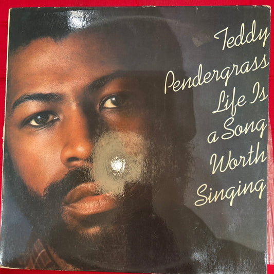 LP Teddy Pendergrass – Life Is A Song Worth Singing 2ª Mano - DISCOS NAKASHA