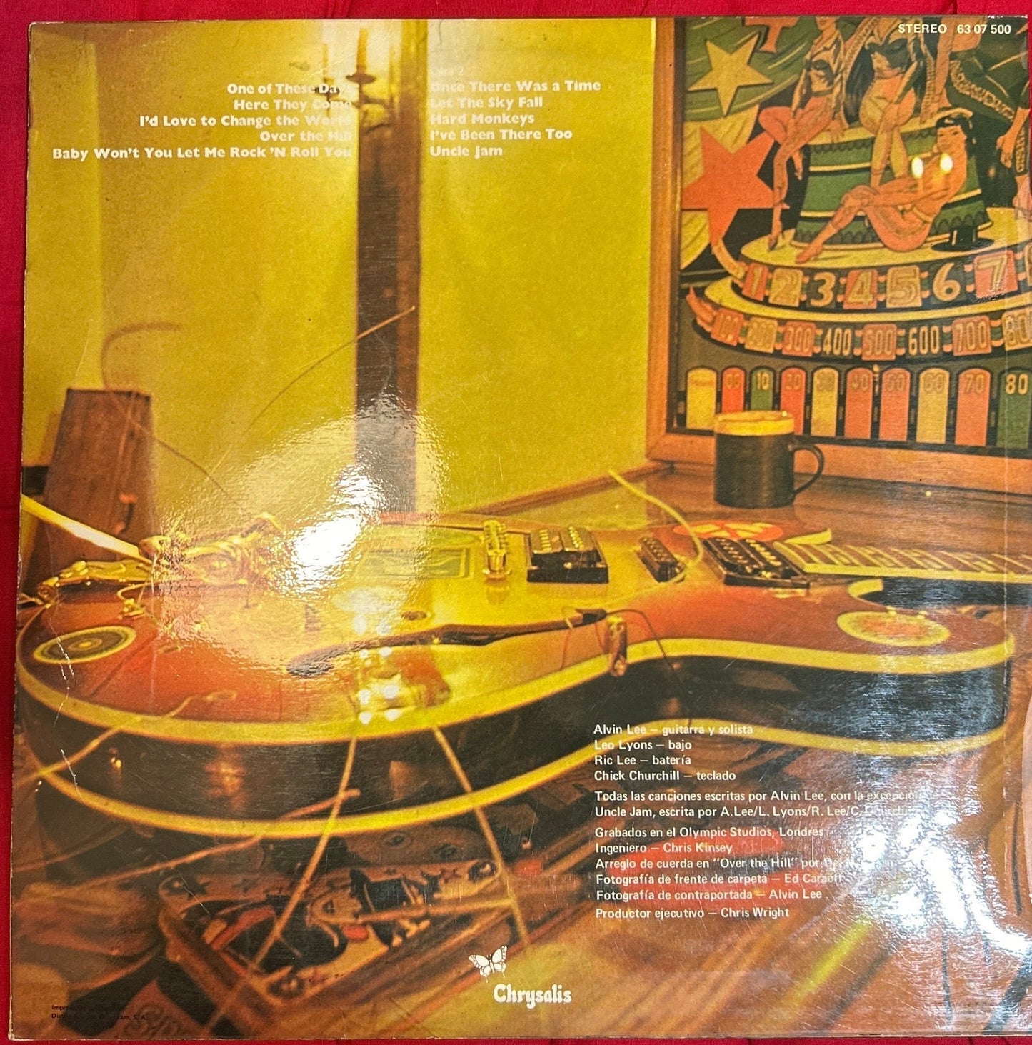 LP Ten Years After – A Space In Time 2ª mano - DISCOS NAKASHA
