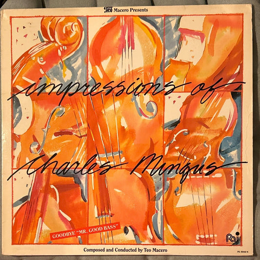 LP Teo Macero – Impressions Of Charles Mingus 2ª Mano - DISCOS NAKASHA