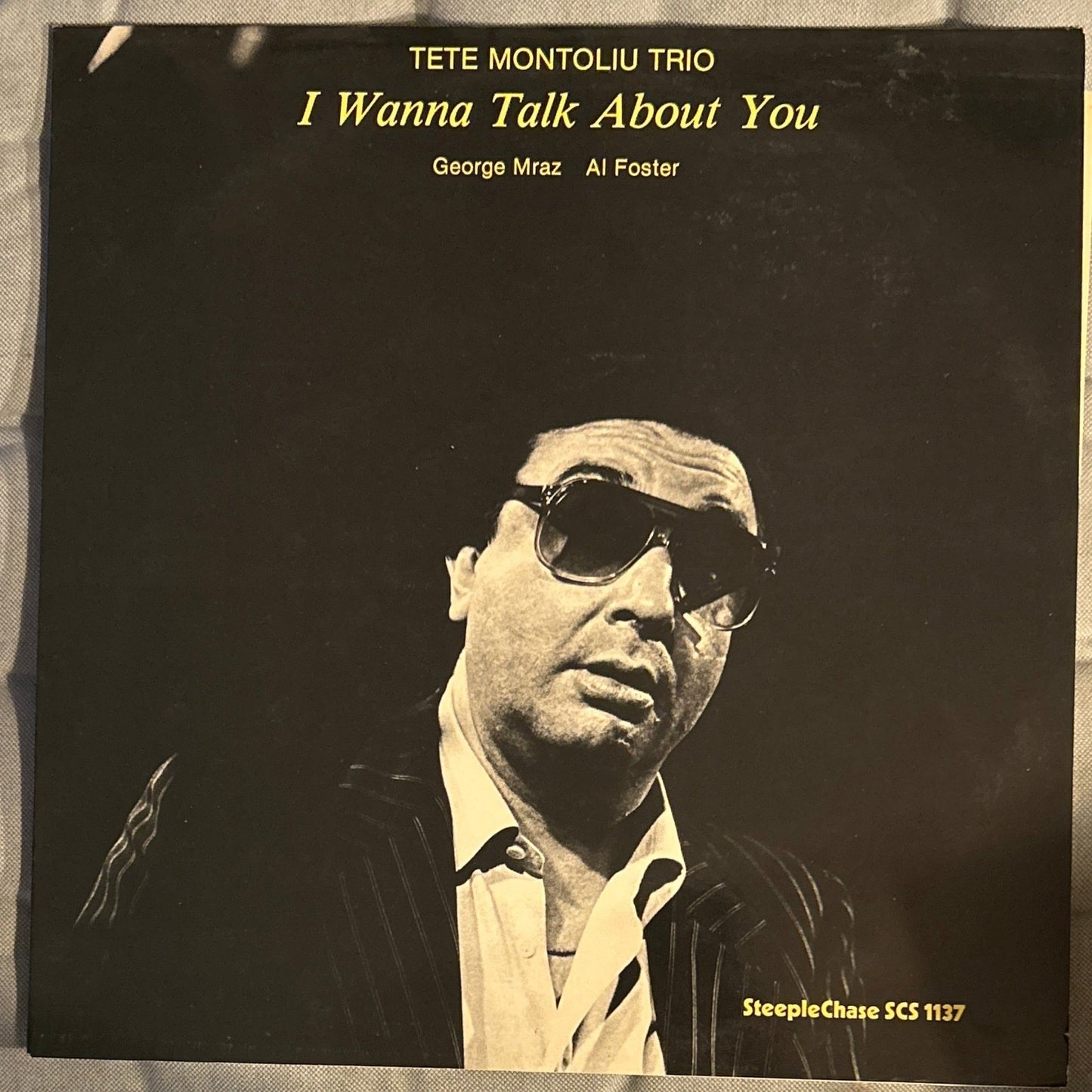 LP Tete Montoliu Trio ‎– I Wanna Talk About You 2ª Mano - DISCOS NAKASHA