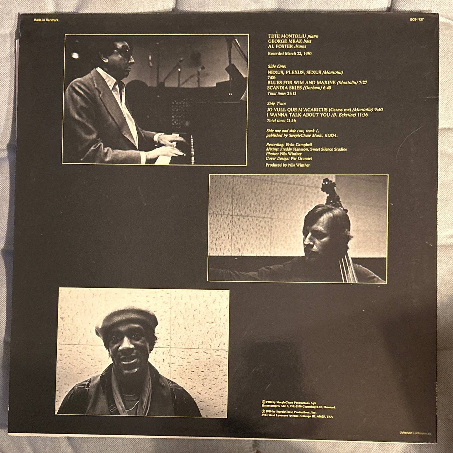 LP Tete Montoliu Trio ‎– I Wanna Talk About You 2ª Mano - DISCOS NAKASHA