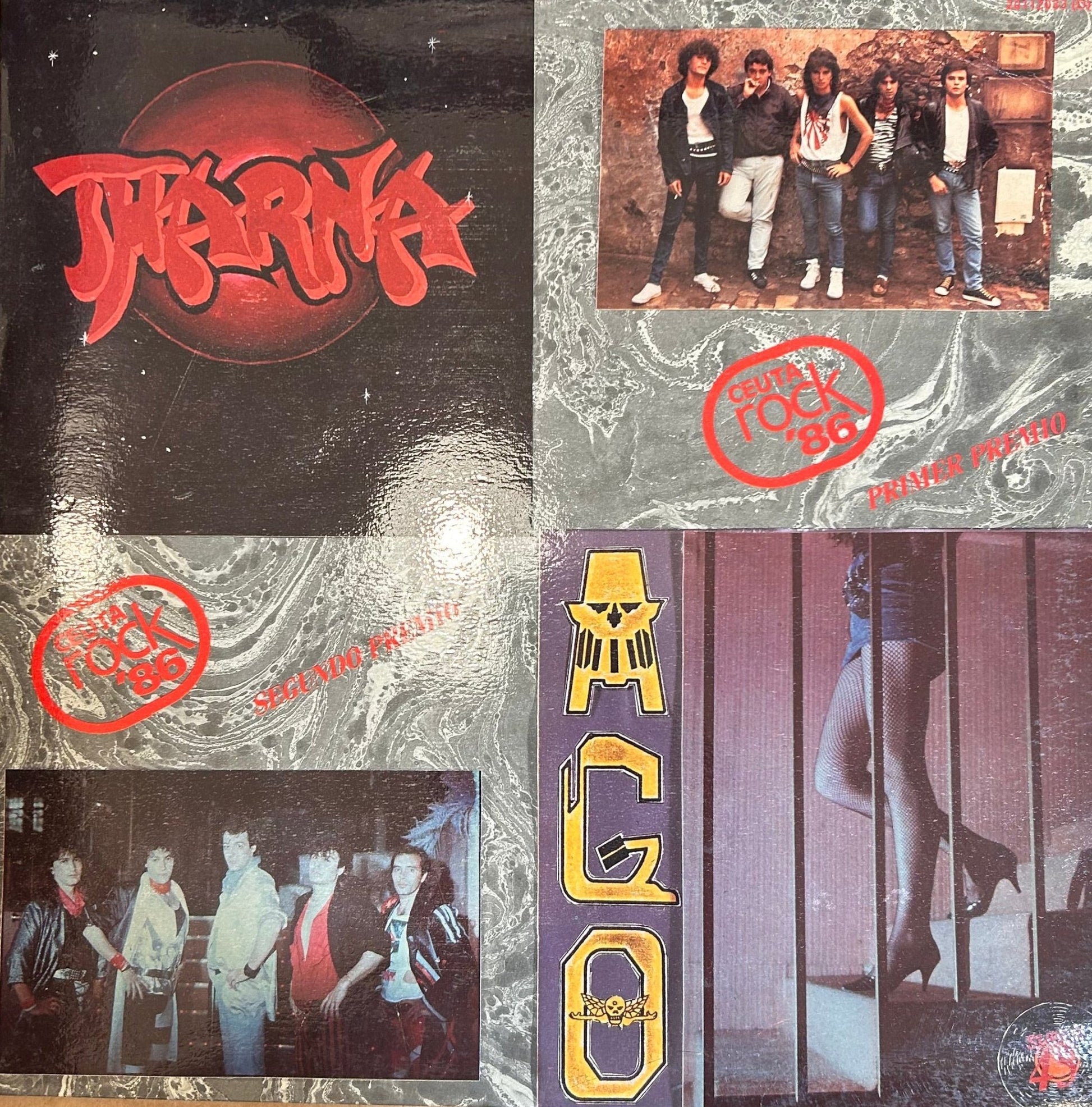 LP Tharna / Ago – Ceuta Rock 86 2ª mano - DISCOS NAKASHA