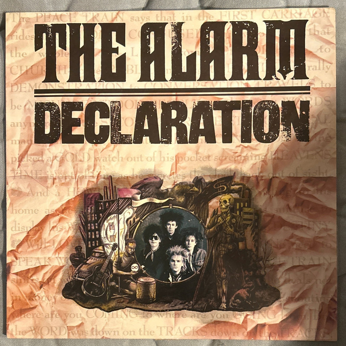LP The Alarm ‎– Declaration 2ª Mano - DISCOS NAKASHA