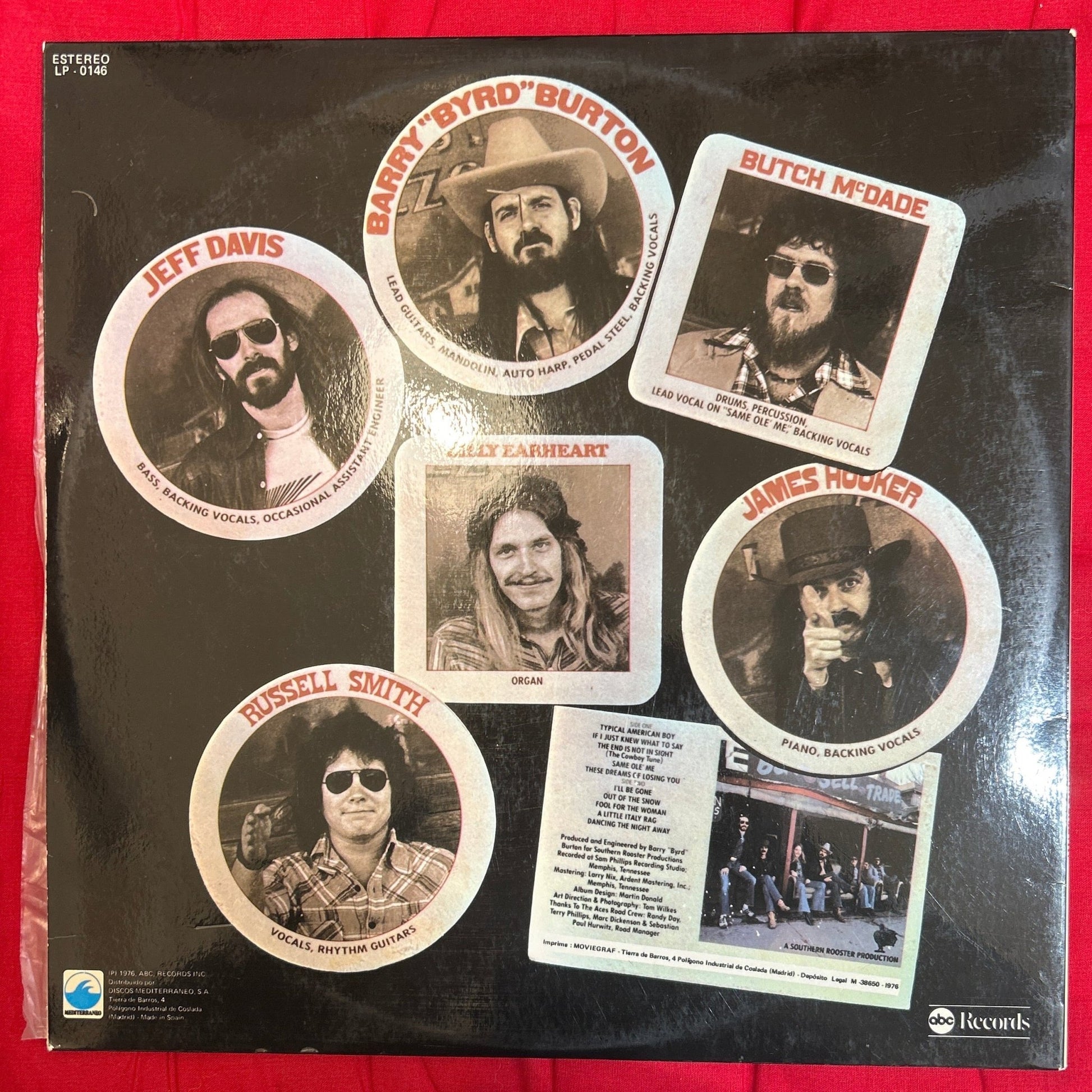 LP The Amazing Rhythm Aces ‎– Too Stuffed To Jump 2ª mano - DISCOS NAKASHA