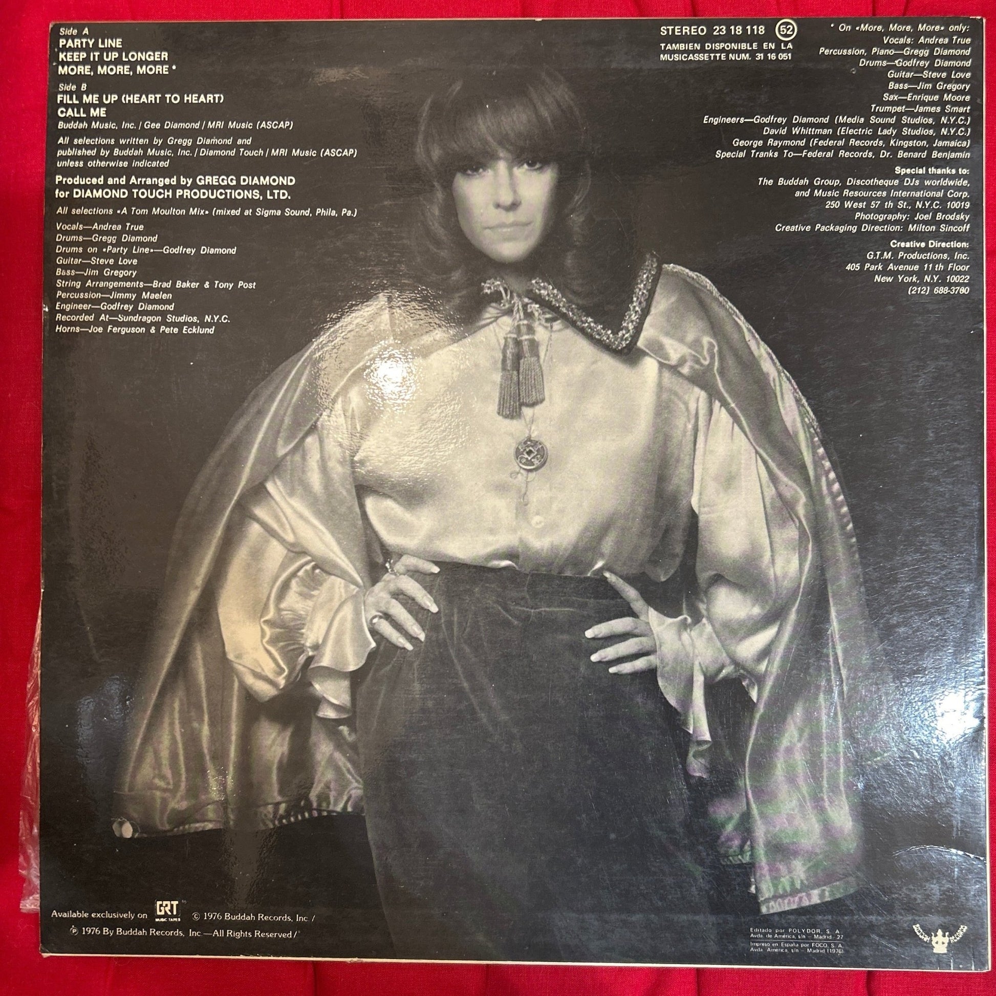 LP The Andrea True Connection ‎– More, More, More 2ª Mano (Producto exclusivo recogida en tienda) - DISCOS NAKASHA