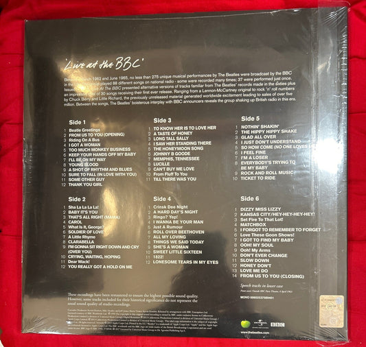 LP The Beatles ‎– Live At The BBC Nuevo precintado - DISCOS NAKASHA