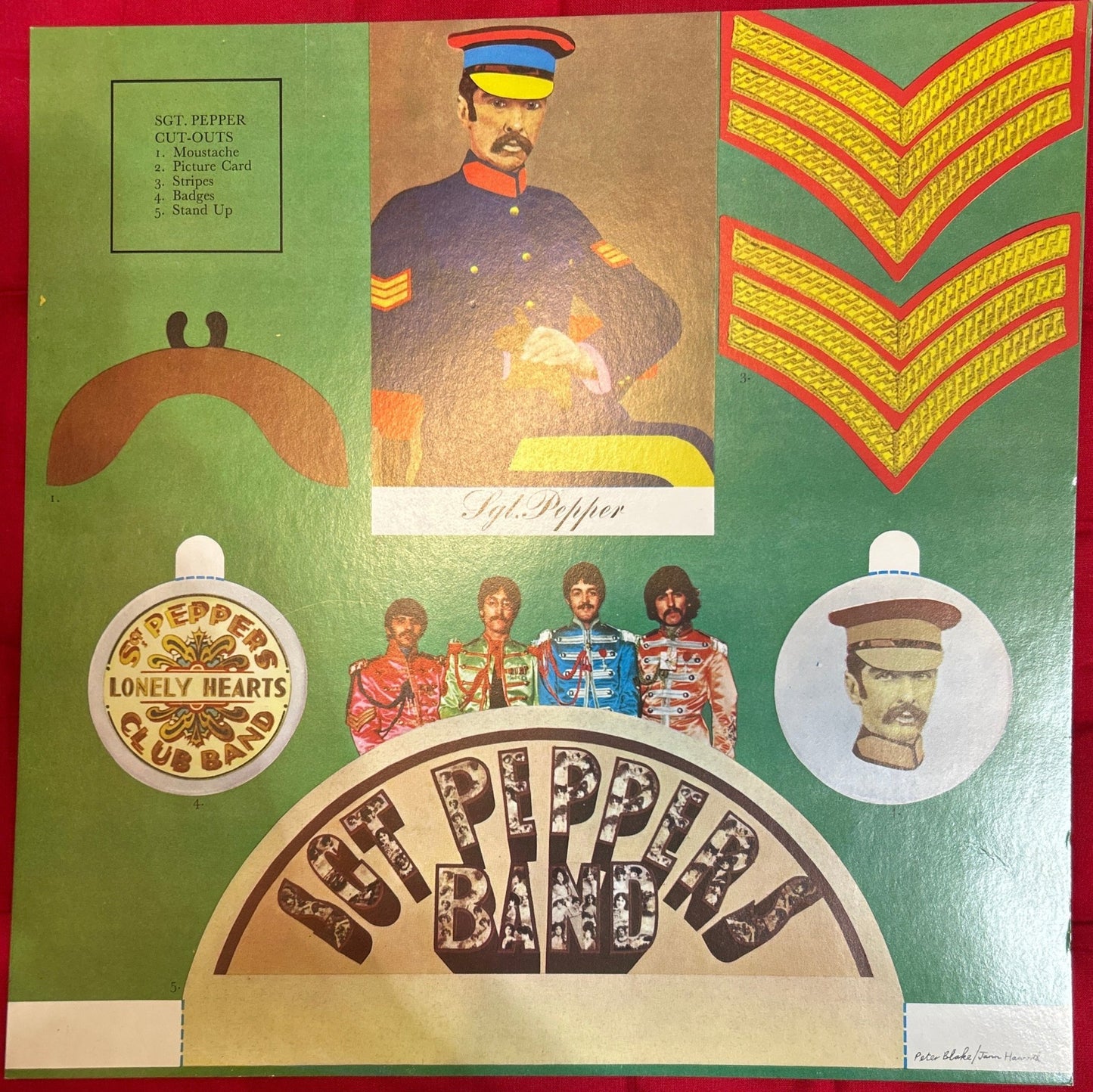LP The Beatles ‎– Sgt. Pepper's Lonely Hearts Club Band 2ª Mano - DISCOS NAKASHA