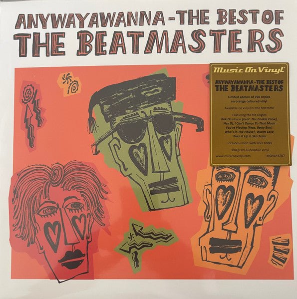 LP The Beatmasters ‎– Anywayawanna - The Best Of The Beatmasters Nuevo precintado - DISCOS NAKASHA