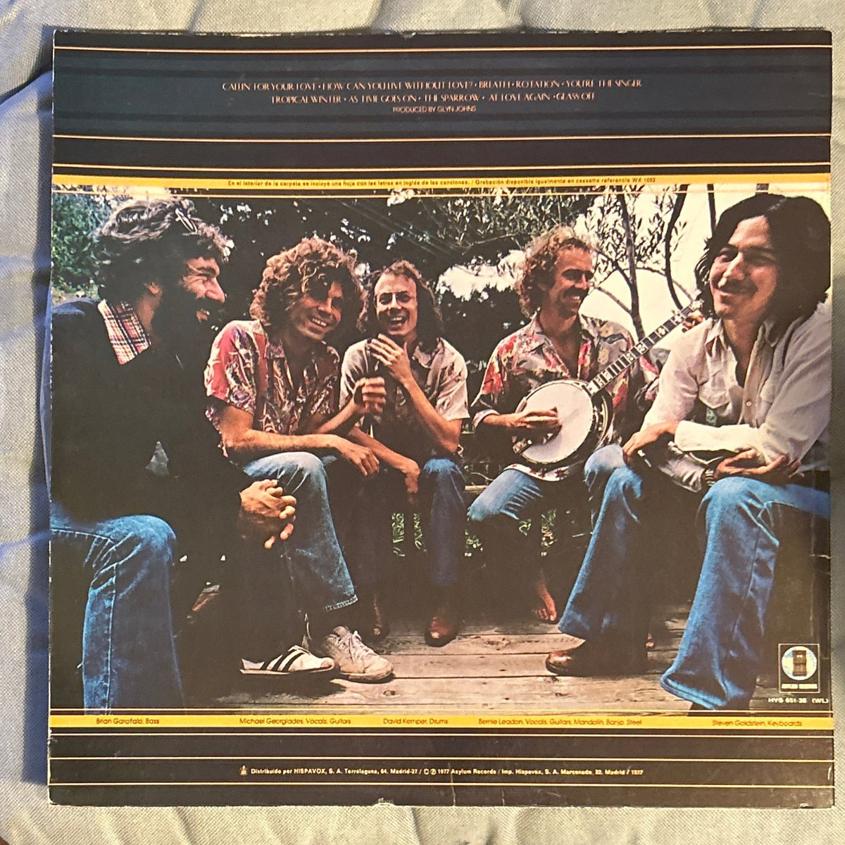LP The Bernie Leadon-Michael Georgiades Band ‎– Natural Progressions 2ª Mano - DISCOS NAKASHA
