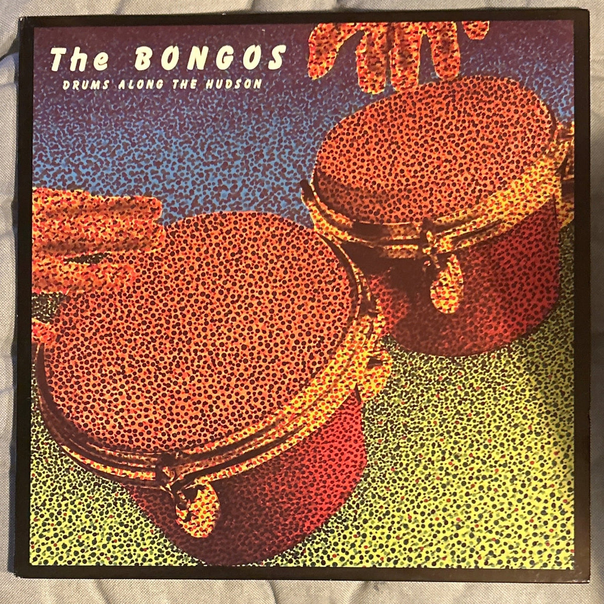 LP The Bongos ‎– Drums Along The Hudson 2ª Mano - DISCOS NAKASHA