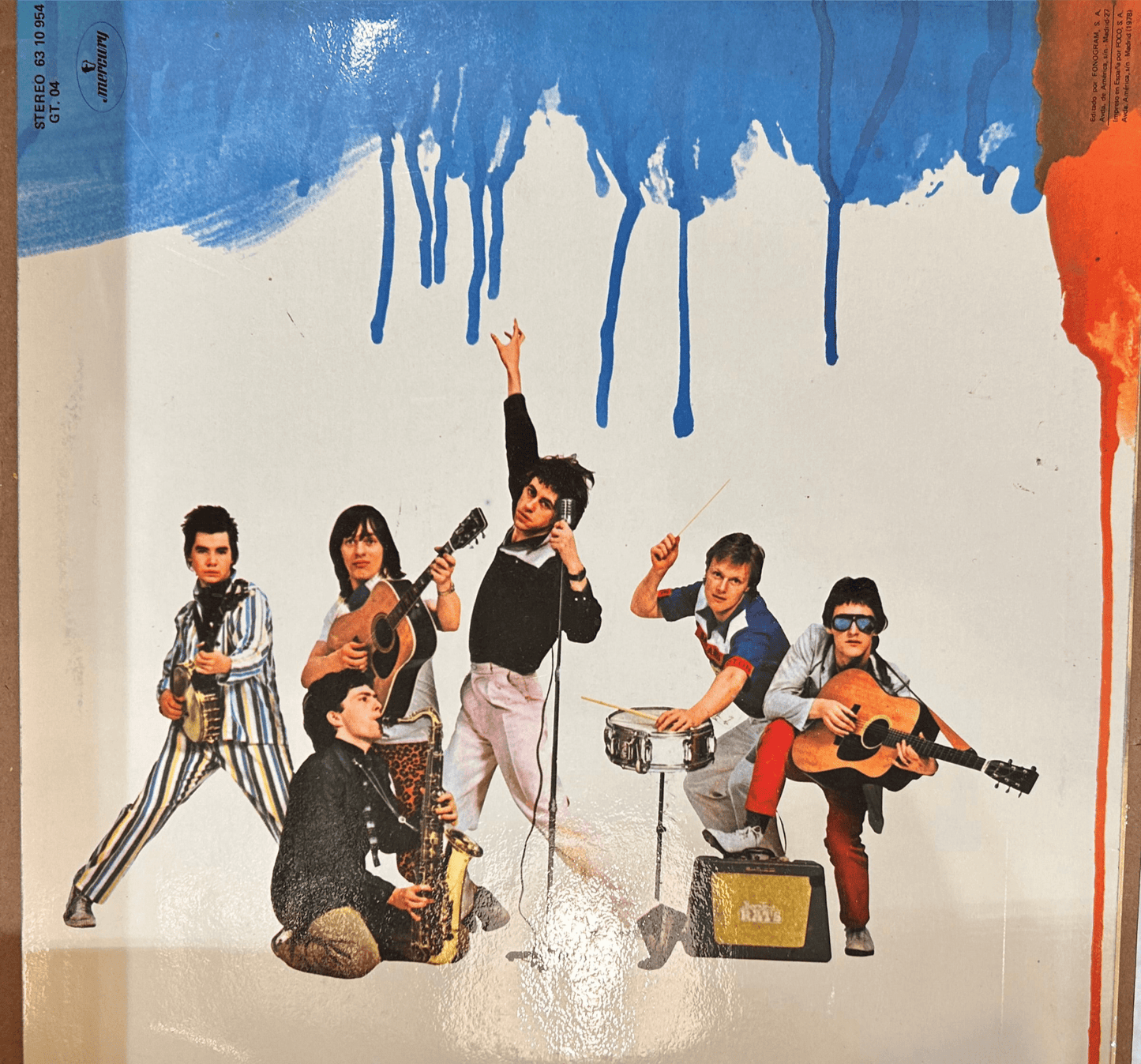 LP The Boomtown Rats ‎– A Tonic For The Troops 2ª Mano - DISCOS NAKASHA