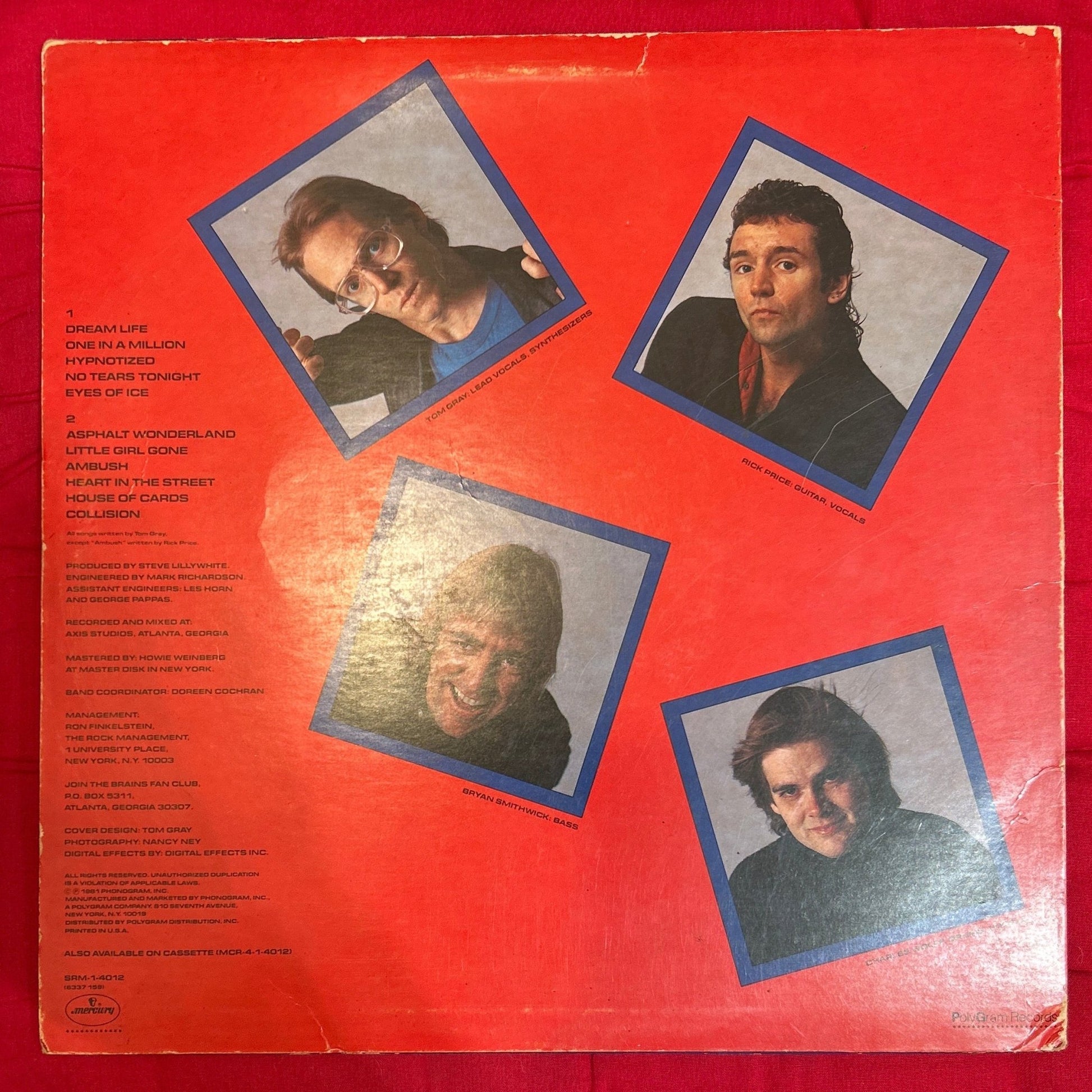 LP The Brains ‎– Electronic Eden Ed. Americana 2ª Mano - DISCOS NAKASHA