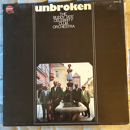 LP The Buddy Tate Celebrity Club Orchestra ‎– Unbroken 2ª Mano - DISCOS NAKASHA