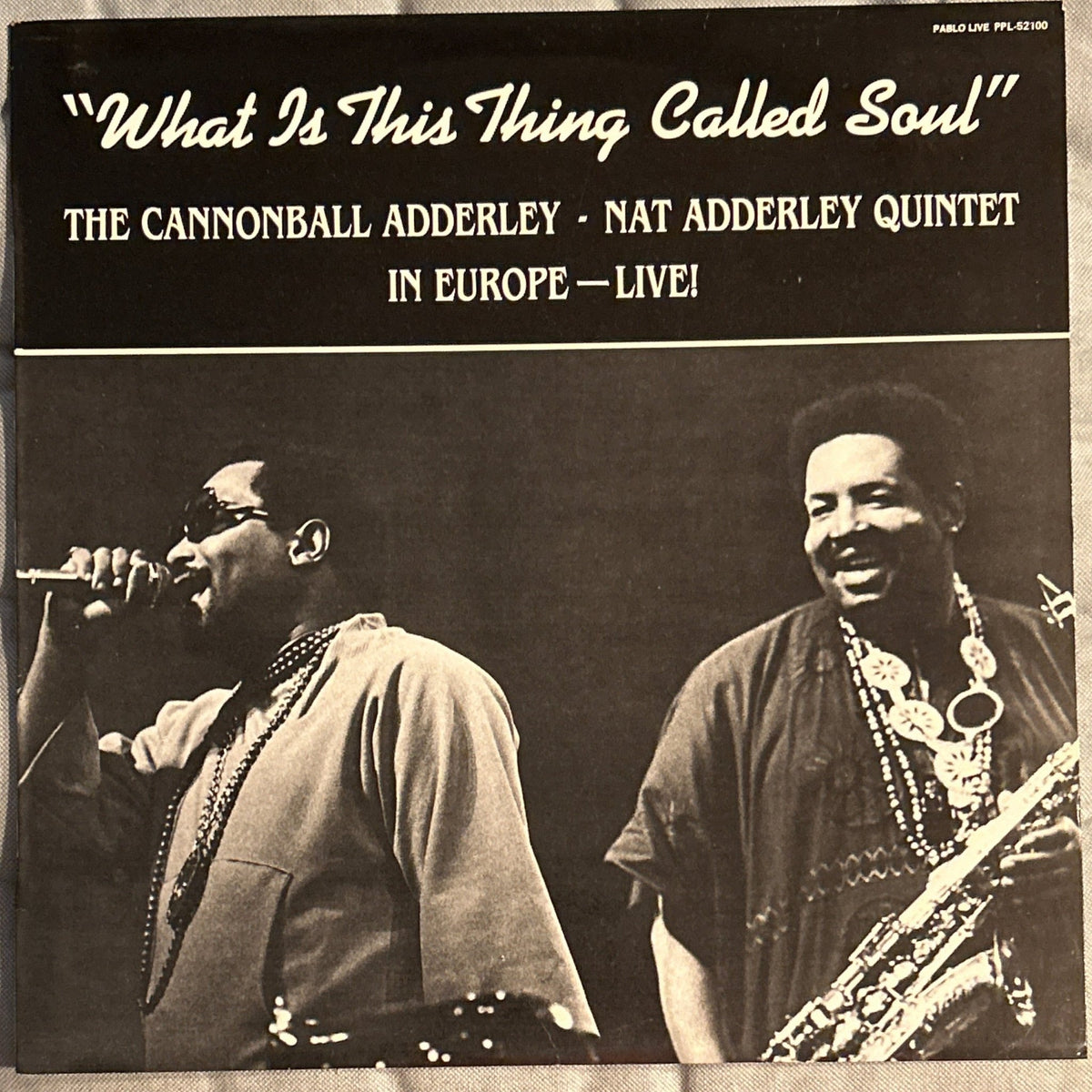 LP The Cannonball Adderley - Nat Adderley Quintet ‎– What Is This Thing Called Soul (In Europe - Live!) 2ª Mano - DISCOS NAKASHA