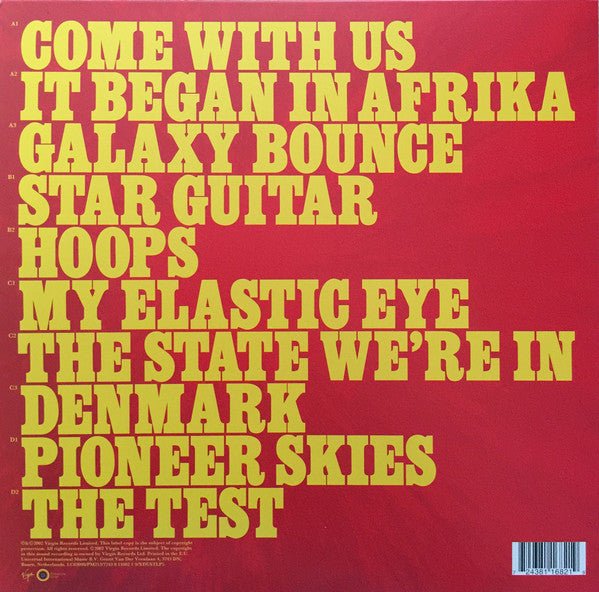 LP The Chemical Brothers ‎– Come With Us Nuevo precintado - DISCOS NAKASHA
