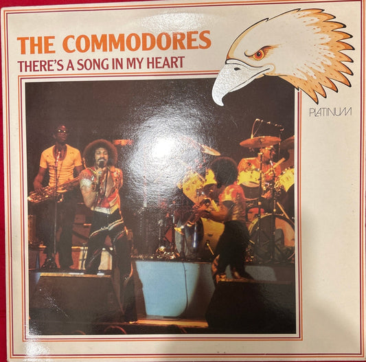 LP The Commodores ‎– There's A Song In My Heart Ed. Alemana 2ª mano - DISCOS NAKASHA