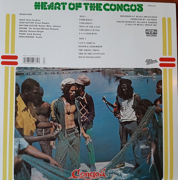 LP The Congos ‎– Heart Of The Congos Nuevo precintado - DISCOS NAKASHA