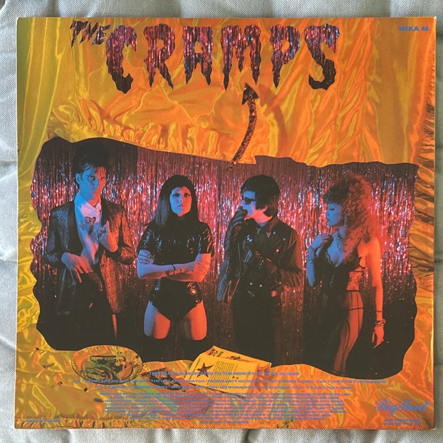 LP The Cramps ‎– A Date With Elvis 2ª Mano - DISCOS NAKASHA