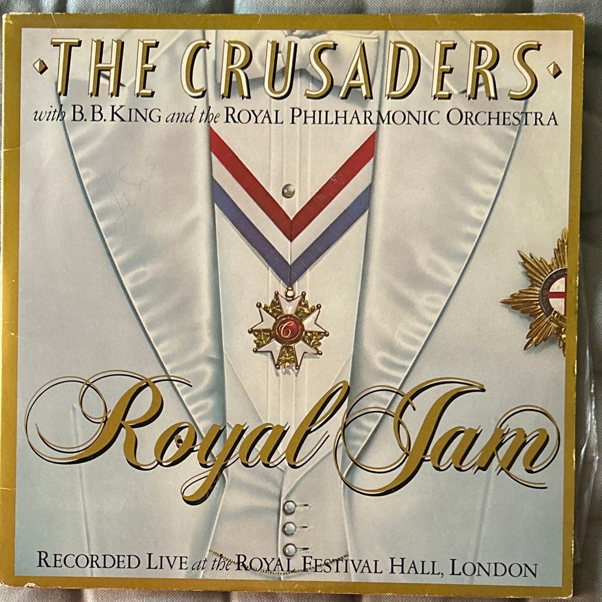 LP The Crusaders With B.B. King & The Royal Philharmonic Orchestra – Royal Jam 2ª Mano - DISCOS NAKASHA