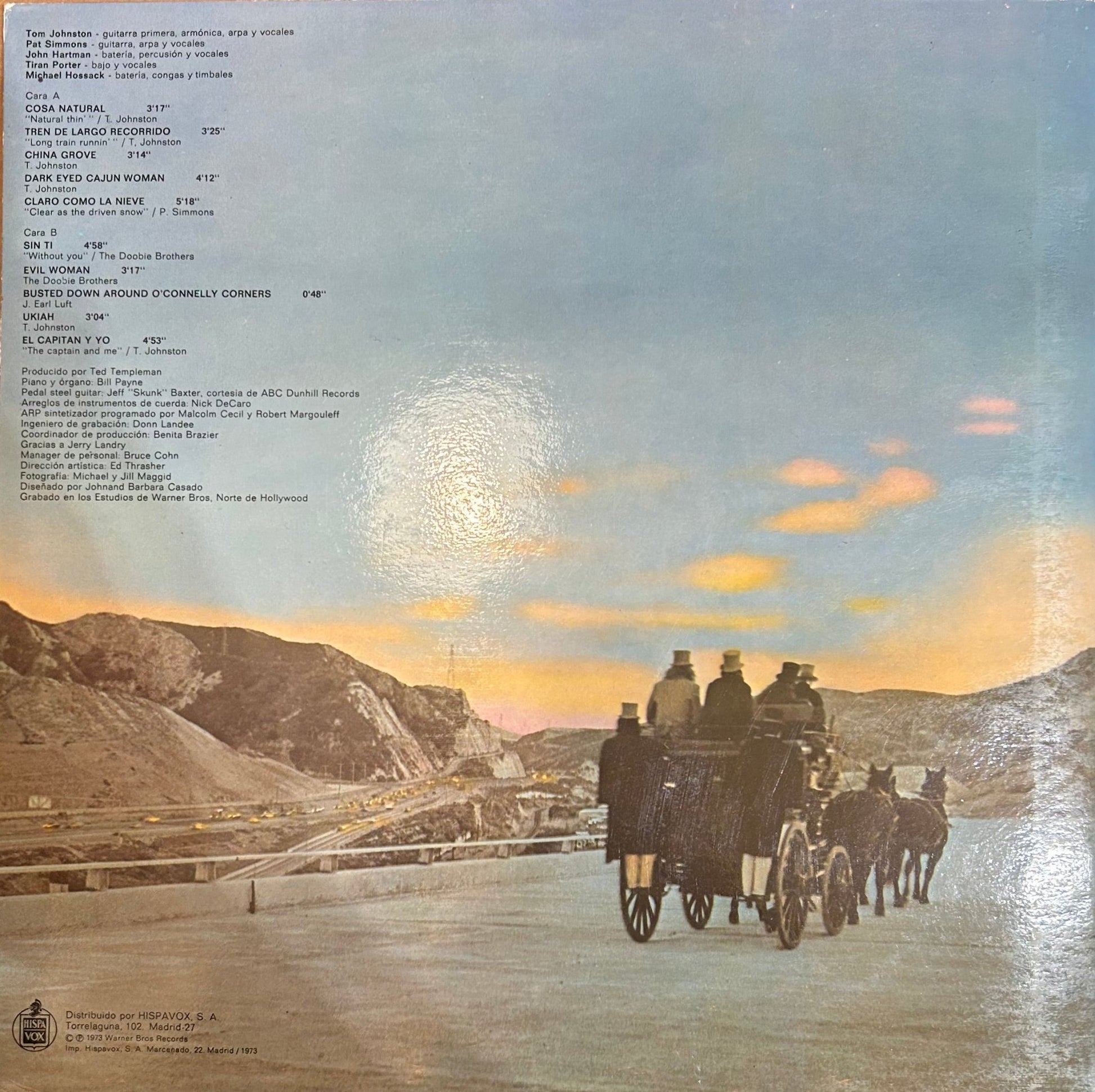 LP The Doobie Brothers – The Captain And Me 2ª Mano - DISCOS NAKASHA