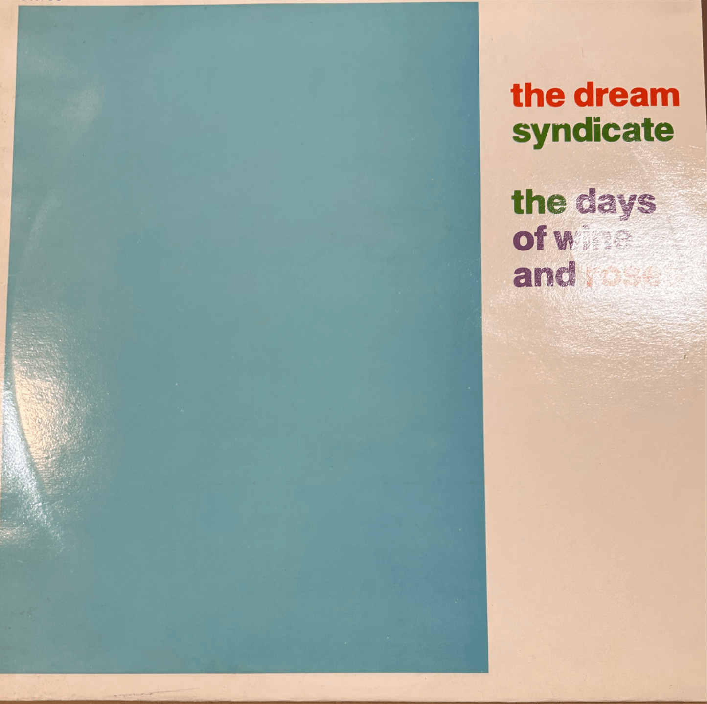 LP The Dream Syndicate ‎– The Days Of Wine And Roses 2ª Mano - DISCOS NAKASHA