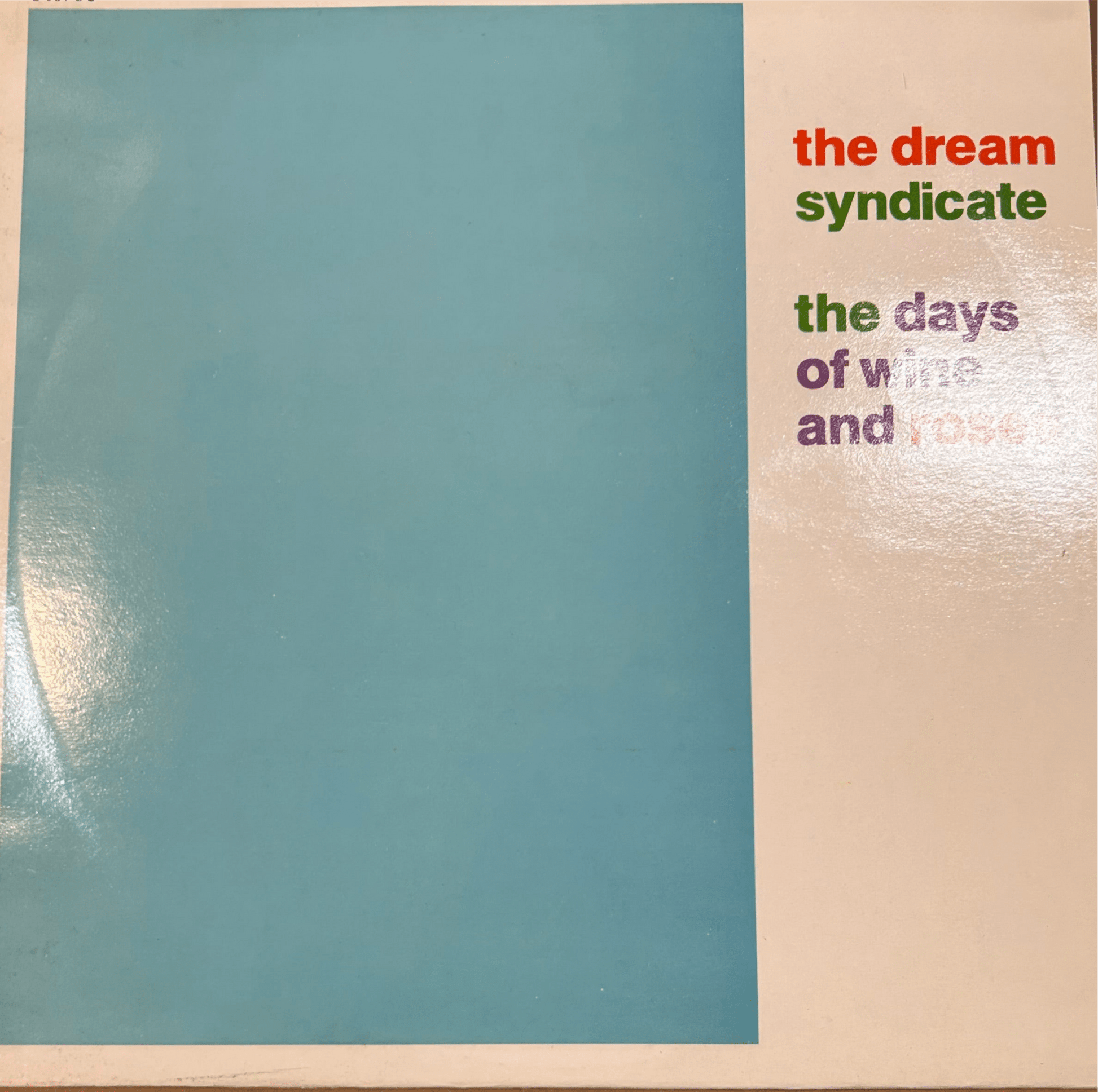 LP The Dream Syndicate ‎– The Days Of Wine And Roses 2ª Mano - DISCOS NAKASHA