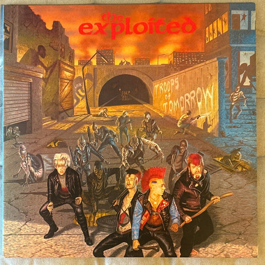 LP The Exploited ‎– Troops Of Tomorrow 2ª Mano - DISCOS NAKASHA