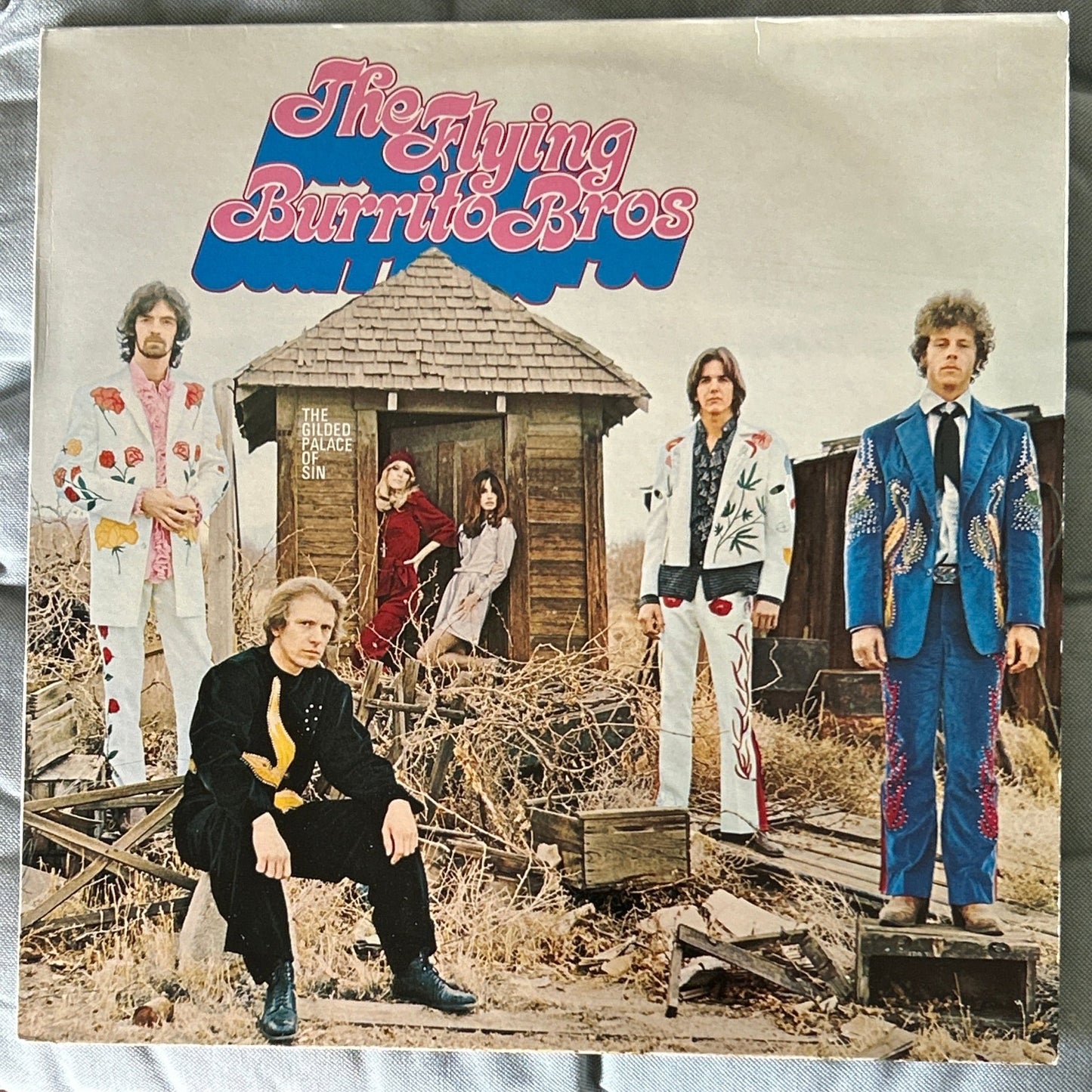 LP The Flying Burrito Bros ‎– The Gilded Palace Of Sin 2ª mano - DISCOS NAKASHA