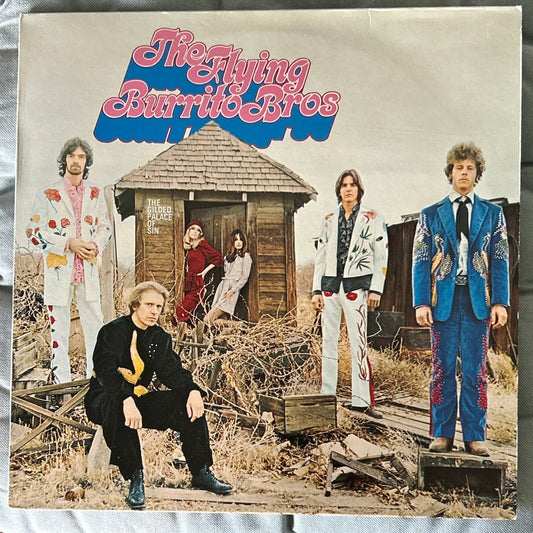 LP The Flying Burrito Bros ‎– The Gilded Palace Of Sin 2ª mano - DISCOS NAKASHA