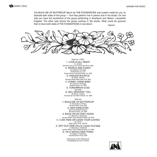 LP The Foundations – Build Me Up Buttercup Nuevo precintado - DISCOS NAKASHA